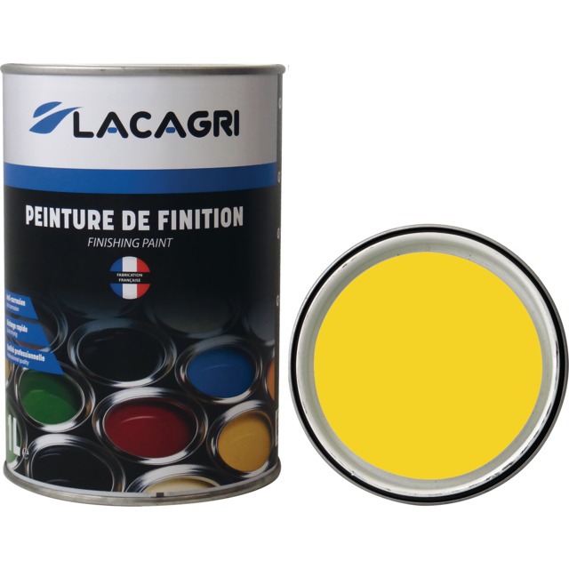 Peinture de Finition Jaune JCB NEW POT 1L Lacagri référence fournisseur 1676760